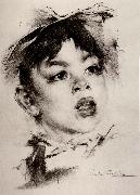 Nikolay Fechin Head portrait of boy oil painting artist